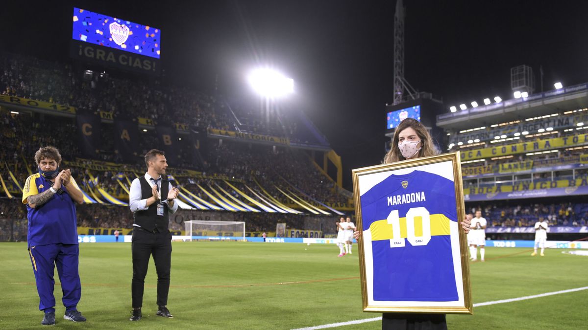 La Bombonera and an exciting memory of Maradona