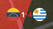uruguay goleo 4-1 a venezuela con doblete de alvaro rodriguez