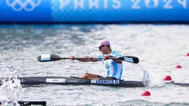 Juegos Olímpicos: Agustín Vernice se clasificó a semis en canotaje