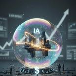 Ante el miedo de la burbuja y expectativas de un cambio histórico, inversores comienzan a alejarse de las empresas tecnológicas que apuestan por la IA. Ante el miedo de la burbuja y expectativas de un cambio histórico, inversores comienzan a alejarse de las empresas tecnológicas que apuestan por la IA.