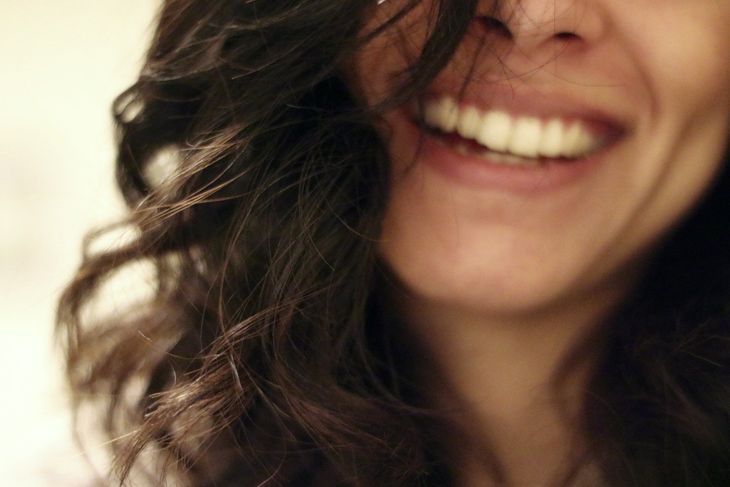 Laughing helps combat stress. Laughing helps combat stress.