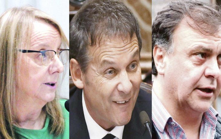 Protagonistas. Alicia Kirchner, Eduardo Costa y Javier Belloni animarán las elecciones provinciales del domingo, en simultáneo a la PASO nacional.