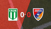 san miguel y dep. armenio no se hicieron dano y empataron sin goles