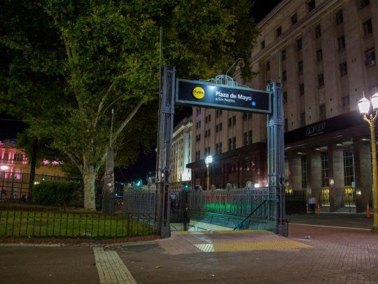 La estación Plaza de Mayo estará cerrada por seis meses.&nbsp;