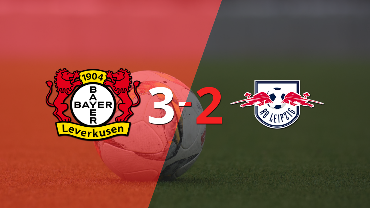 Bayer Leverkusen prevails by the slightest difference against RB Leipzig