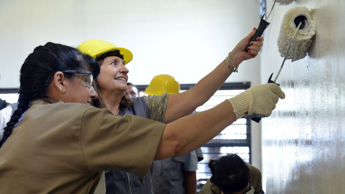 Patricia Bullrich launched a new program for prisoners to work in prisons: Laziness is over
