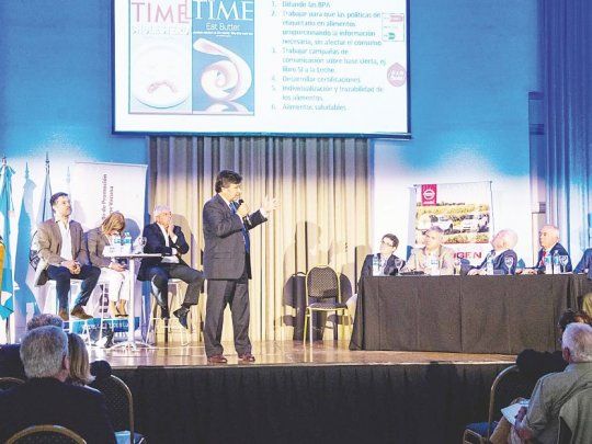 Estrategia. Lleno total en el Restaurant Central de Palermo, en la presentación de la Agenda del Campo. Daniel Pelegrina, titular de la SRA, abre la jornada.