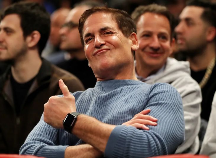 El billonario Mark Cuban. El billonario Mark Cuban.