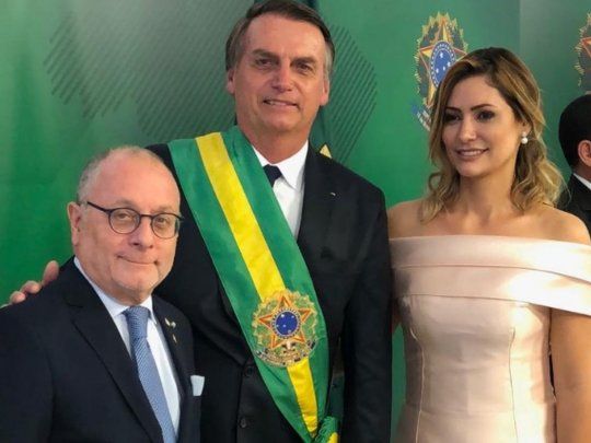 El canciller Jorge Faurie viajó a la asunción de Bolsonaro en representación de la Argentina.