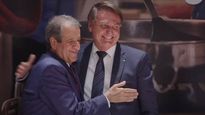 Valdemar Costa Neto junto con Jair Bolsonaro.