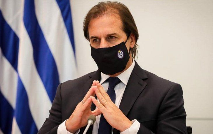 El presidente de Uruguay, Luis Lacalle Pou.