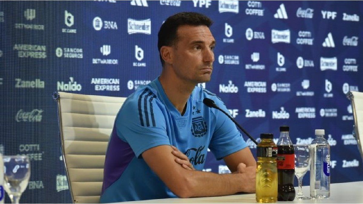 Scaloni gave the preliminary list for the Qualifiers with a name that caught everyone’s attention