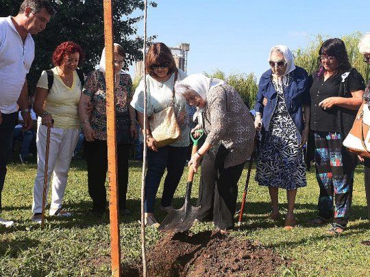 En 2017 las Madres de la Plaza 25 de Mayo de la ciudad de Rosario, organismos de derechos humanos y autoridades plantaron árboles en el Bosque de la Memoria para homenajear a los desaparecidos por la dictadura cívico-militar.