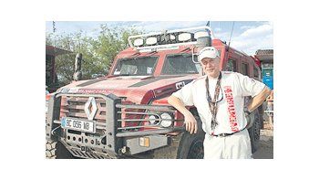 Daniel Adrian, un mecánico avezado en el Dakar, comparó la experiencia en Sudamérica con las anteriores en África.