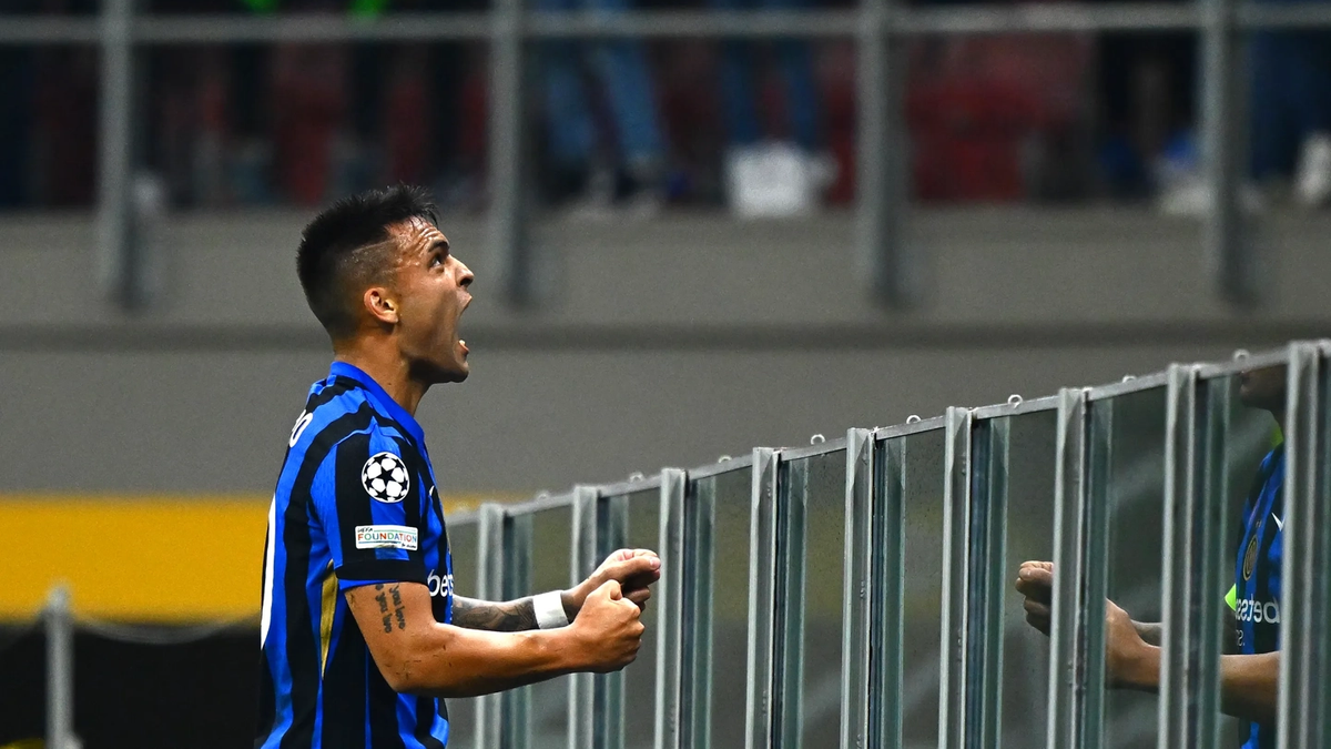 Inter celebrated their first victory in the Champions League with another goal from Lautaro Martínez