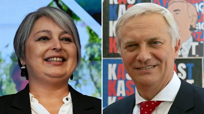 Jeannette Jara y José Antonio Kast se enfrentan en los comicios presidenciales en Chile.