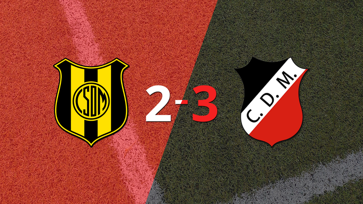 Deportivo Maipú defeated Dep. Madryn 3-2 in a great game