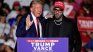 Nicky Jam siendo parte de un mitin de Donald Trump.