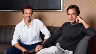 Ignacio Vidaguren, socio y COO de Aleph junto a Gastón Taratuta, fundador y CEO de la empresa.