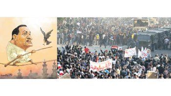 ámbito.com | Hosni Mubarak, dueño absoluto de Egipto durante las últimas tres décadas, debe hacer equilibrio como nunca para no caer. Tarea difícil, según la visión de Ippóliti.Los choques registrados ayer en torno a la plaza Tahrir (De la Liberación) fueron sorprende