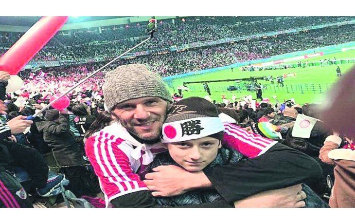 FAMILIA. Cuando el deportista Milinkovic se enteró de la noticia viajó inmediatamente hacia Croacia.