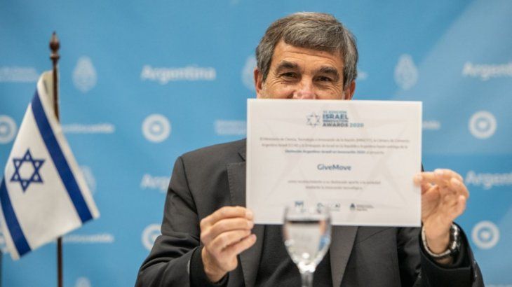 El momento en que GIVEMOVE recibía la noticia 