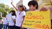 Movilización educativa en Rosario.&nbsp;