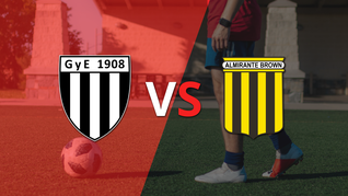 Almirante Brown no pudo con Gimnasia (Mendoza) y cayó 1-0