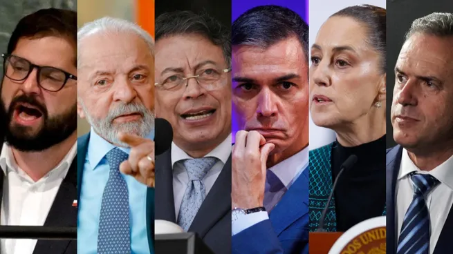 Uruguay, Brasil, Chile, México, Colombia y España rechazaron las acciones militares en Venezuela.&nbsp;