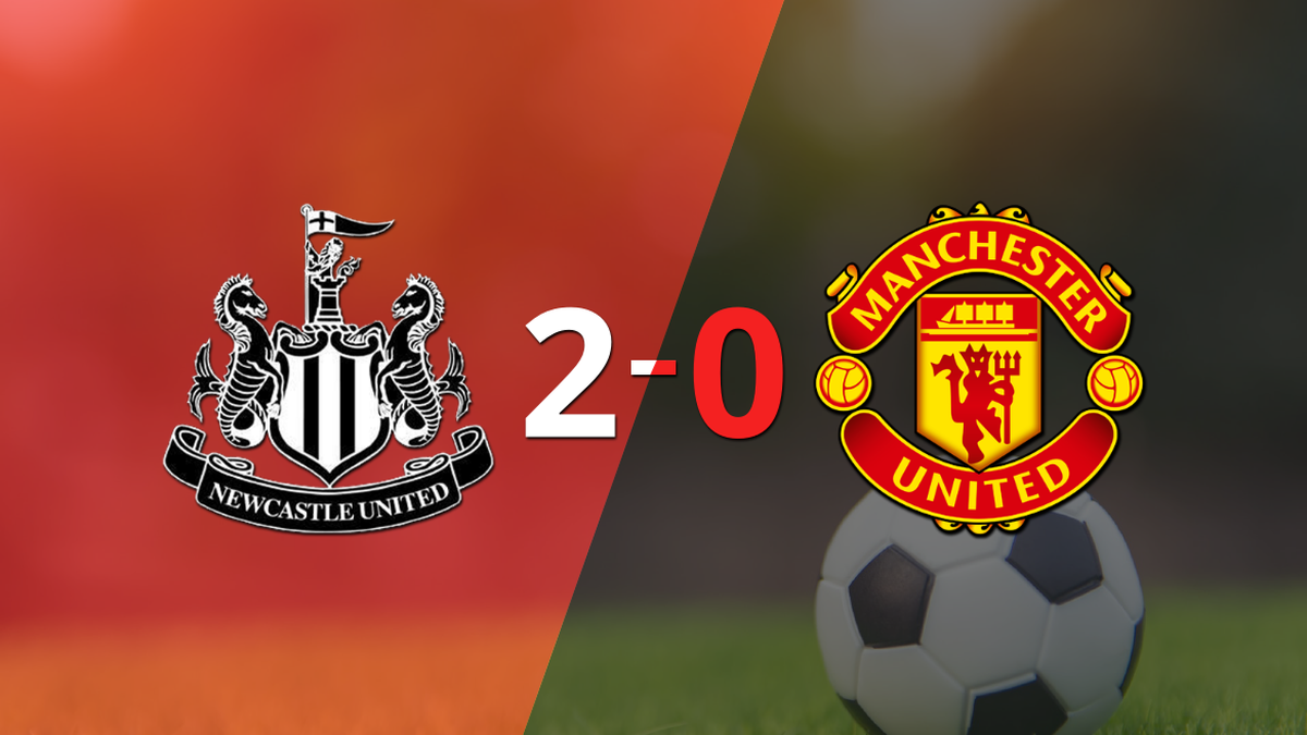 Newcastle United win at home against Manchester United 2-0