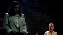 Magela Zaontta y Federico Buso en La curva del tiempo.&nbsp;