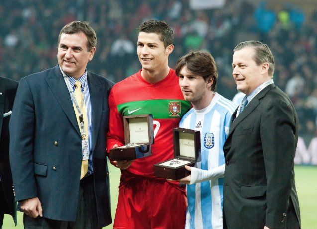 El Luso sueña poder remontar su rivalidad con Messi en la Copa del Mundo. El Luso sueña poder remontar su rivalidad con Messi en la Copa del Mundo.
