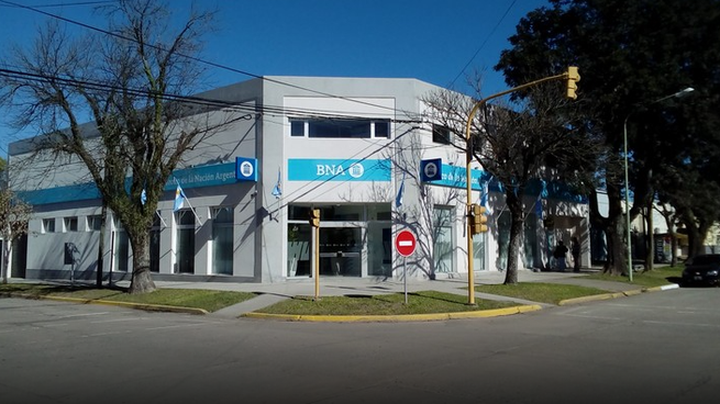 Sucursal del BNA de Avellaneda, en Santa Fe. La entidad no tendrá que pagar la tasas de seguridad e higiene.