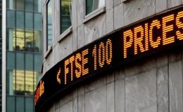 La bolsa de Londres, una de las pocas que operó en Europa.