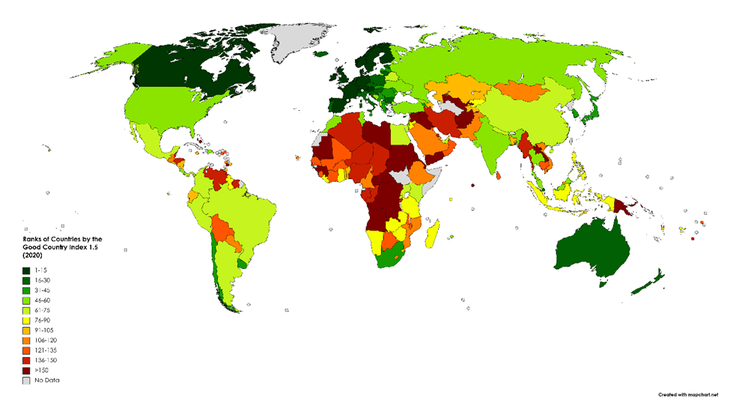 La contribución de Argentina al bienestar del mundo es marginal y solo se sostiene por lo ecológico y la baja natalidad, la apertura a la inmigración y la gran cantidad de tratados internacionales firmados. La contribución de Argentina al bienestar del mundo es marginal y solo se sostiene por lo ecológico y la baja natalidad, la apertura a la inmigración y la gran cantidad de tratados internacionales firmados.