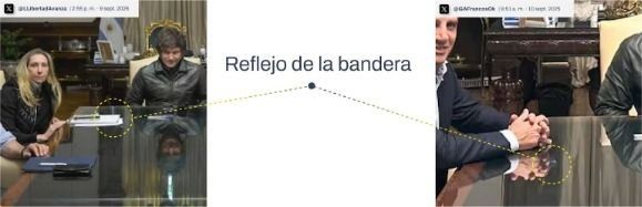 La primera foto de Javier Milei en reunión. La primera foto de Javier Milei en reunión.