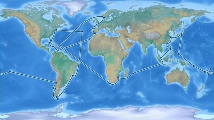 Una aventura por los océanos: velero noruego dará la vuelta al mundo (y visitará Ushuaia)