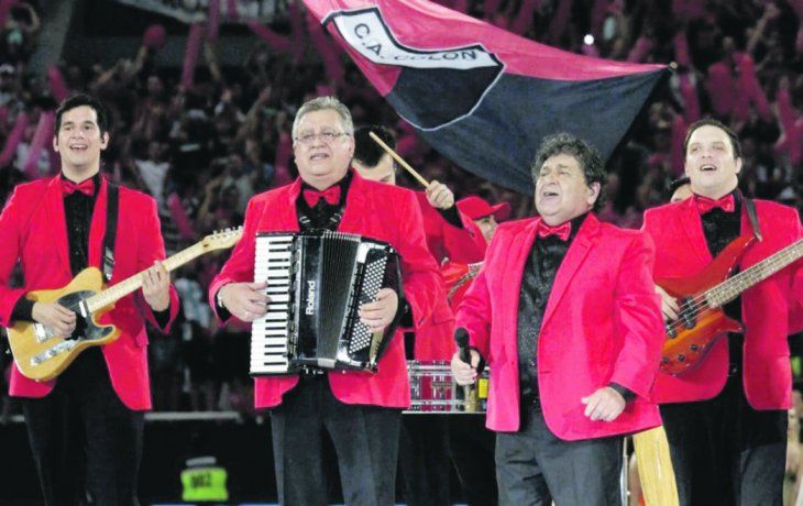 Cierre. El grupo de cumbia Los Palmeras se presenta el domingo.