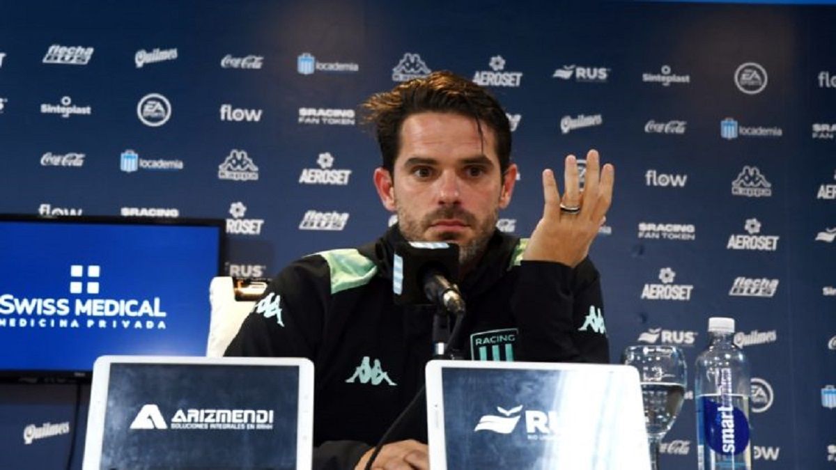Gago spoke of the alleged internals of Racing’s dressing room