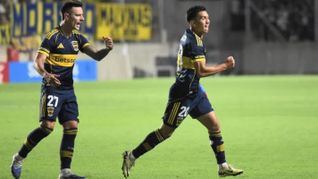 Boca logró su primer triunfo en el año ante Olimpia.