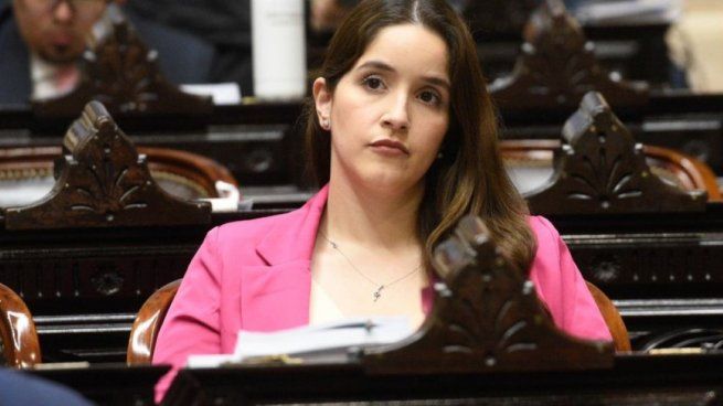 Rocío Bonucci, la diputada que presentó oficialmente la derogación del aborto en Diputados.&nbsp;