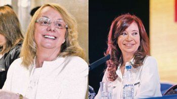 Alicia Kirchner y Cristina de Kirchner.&nbsp;