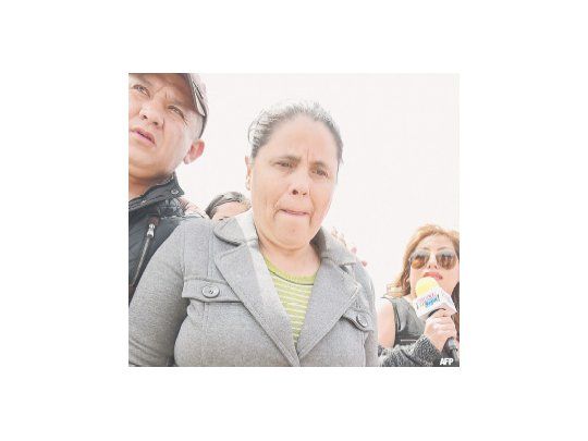 Bernarda Guzmán arriba a la prisión de máxima seguridad El Altiplano, para visitar a su hermano.