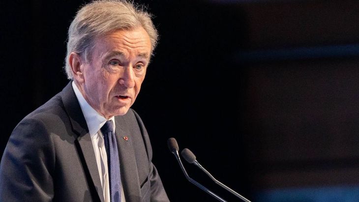 Bernard Arnault es el único europeo en el ranking de Forbes. 