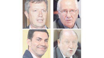 Emilio Monzó, Héctor Recalde, Juan Manuel Urtubey y Jorge Busti
