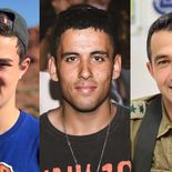 Omer Neutra (21), Oz Daniel (19) y Asaf Hamami (40) eran soldados secuestrados el 7 de octubre de 2023. Omer Neutra (21), Oz Daniel (19) y Asaf Hamami (40) eran soldados secuestrados el 7 de octubre de 2023.