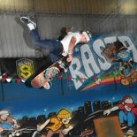 Gael Dobar, presente y futuro del skate argentino, impactó a los extranjeros con su show en el skaterpark de Bernal. Gael Dobar, presente y futuro del skate argentino, impactó a los extranjeros con su show en el skaterpark de Bernal.