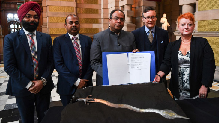 Historic: UK museum returns artifacts looted during colonial times to India