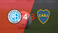 lucas passerini sentencio el triunfo de belgrano ante boca juniors con doblete