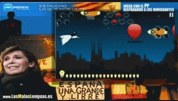 Escándalo en España: el Partido Popular presentó videojuego anti inmigrantes
